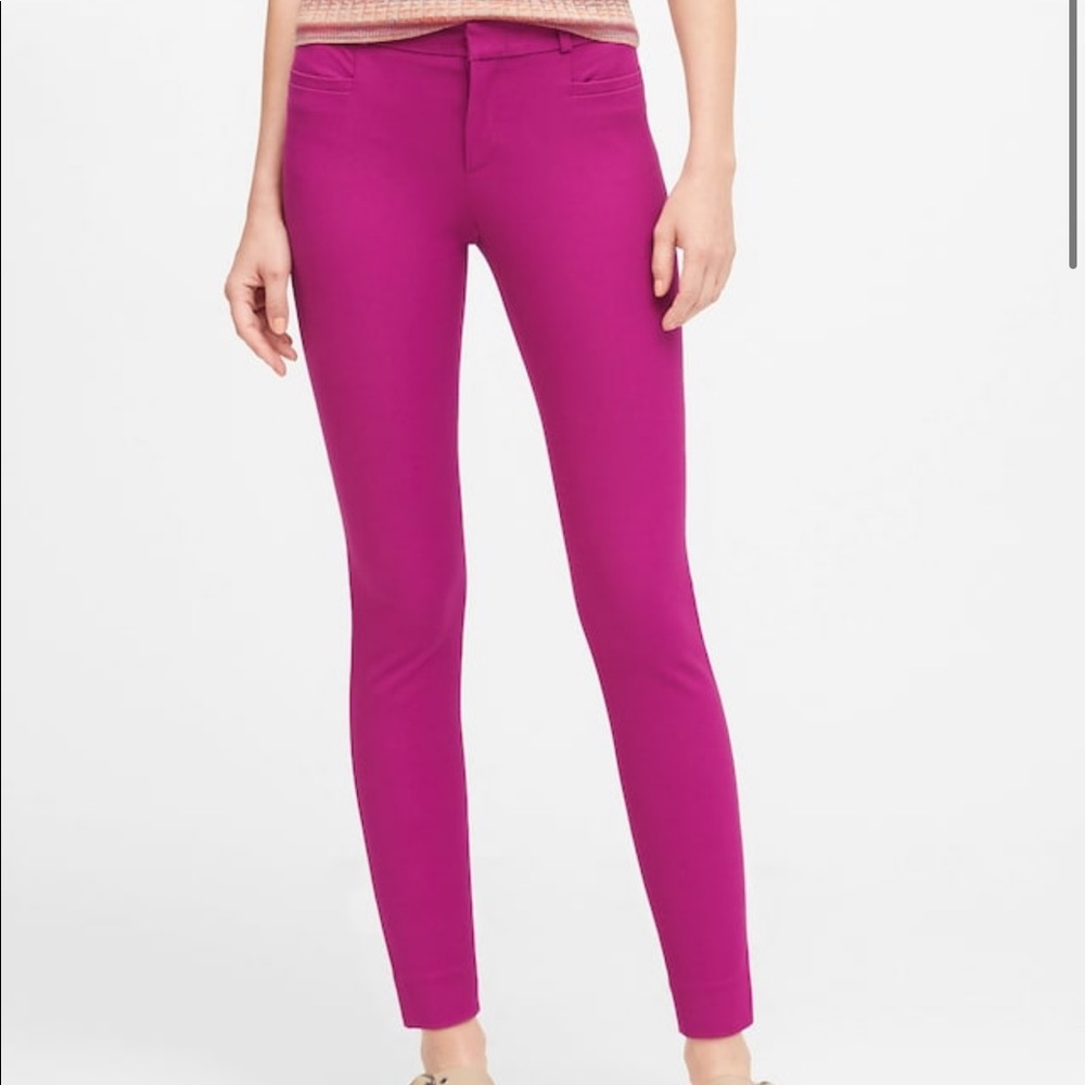 Banana Republic Petite Sloan Fit Skinny Pants